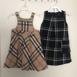 Burberry and Gap dresses bundle 3T
